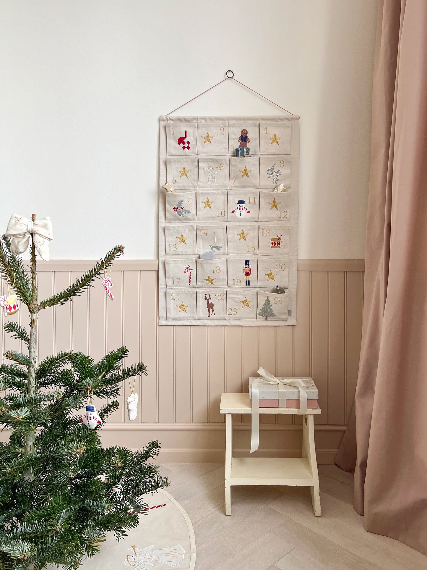 Cam Cam Copenhagen Kalėdinių žaisliukų rinkinys „Nutcracker“ (3 vnt.)