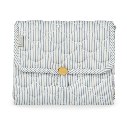 Cam Cam Copenhagen Vystymo kilimėlis "Classic Stripes Blue, Praline"