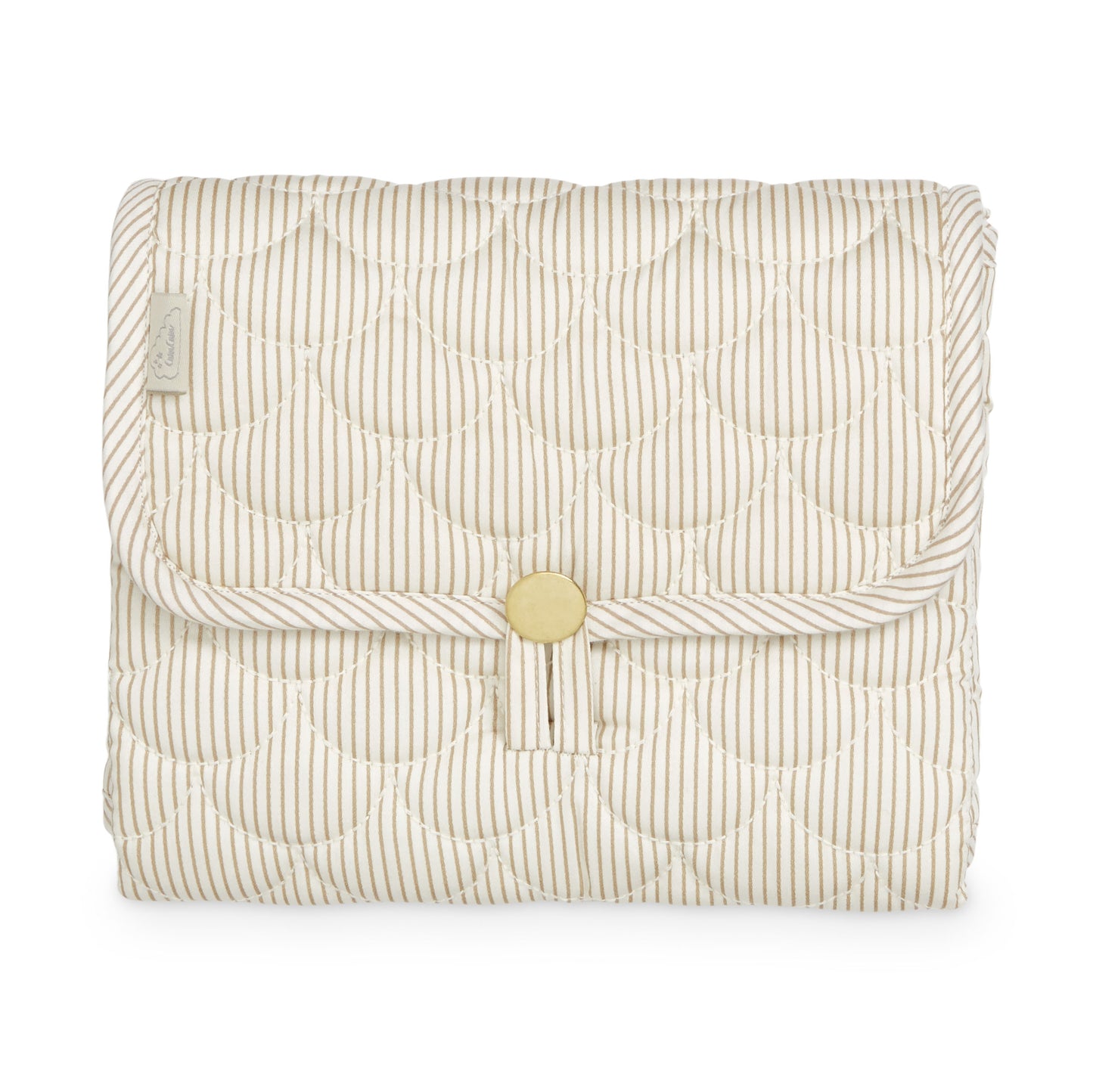Cam Cam Copenhagen Vystymo kilimėlis "Classic Stripes Camel"